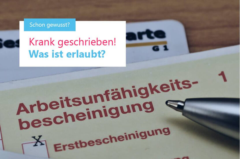 Krank geschrieben