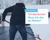 Muss ich als Mieter Schnee räumen?